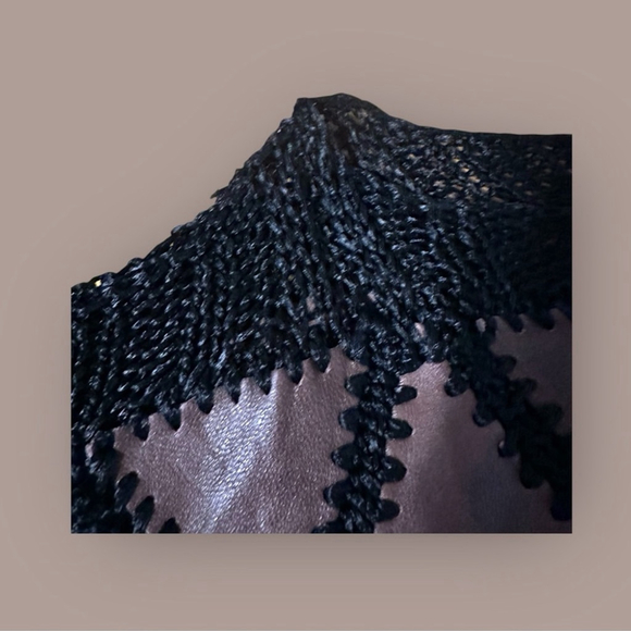 Brown Crochet Top/ Sweater Handmade #354 - Picture 9 of 16